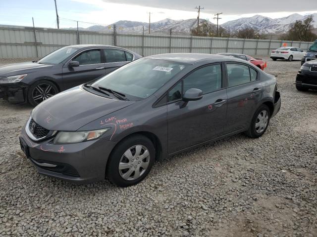 HONDA CIVIC LX 2013 with VIN 2HGFB2F58DH580684 - Photo from auction