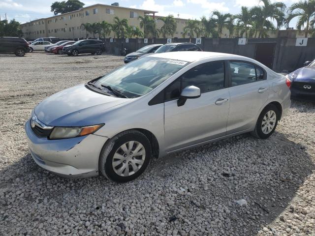 HONDA CIVIC LX 2012 with VIN 19XFB2F59CE380910 - Photo from auction