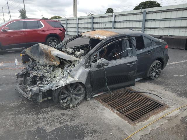TOYOTA COROLLA SE 2022 with VIN 5YFS4MCE4NP110994 - Photo from auction
