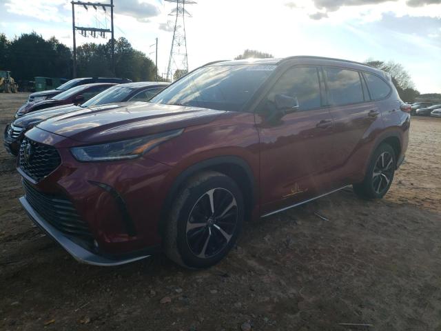 TOYOTA HIGHLANDER 2022 with VIN 5TDLZRBH2NS190849 - Photo from auction