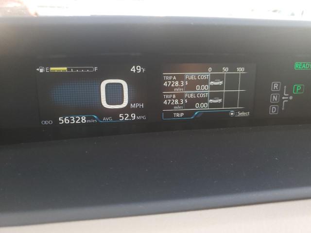Photo 9 from auction – 2018 TOYOTA PRIUS with VIN JTDKBRFU5J3063290