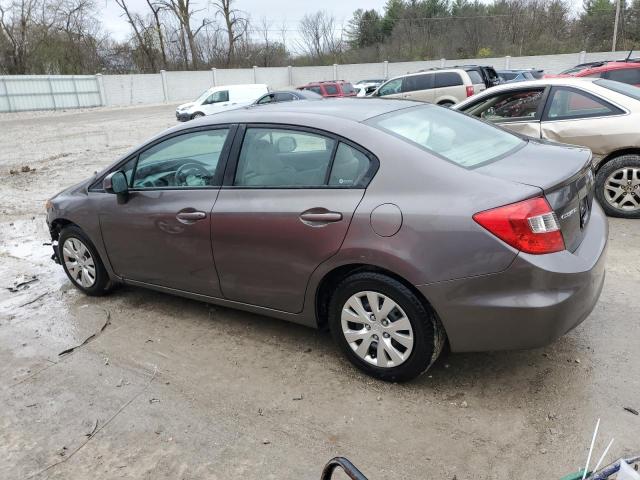 Photo 2 from auction – 2012 HONDA CIVIC LX with VIN 19XFB2F58CE095132