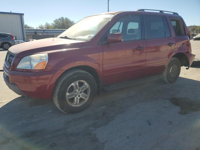 HONDA PILOT EXL 2005 with VIN 5FNYF18645B042079 - Photo from auction
