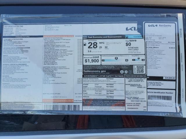Photo 13 from auction – 2025 KIA SPORTAGE E with VIN 5XYK33DF1SG261053