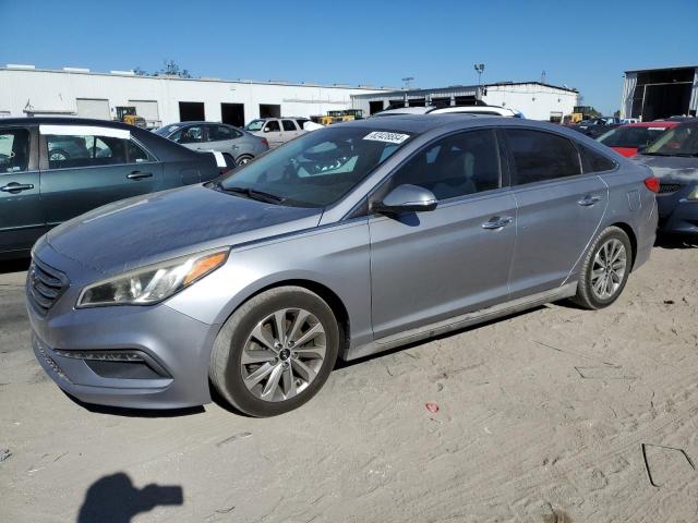 HYUNDAI SONATA SPO 2017 with VIN 5NPE34AF8HH593029 - Photo from auction
