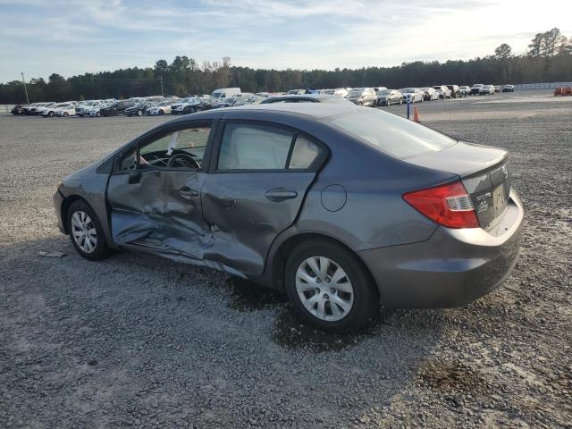 Photo 2 from auction – 2012 HONDA CIVIC LX with VIN 19XFB2F5XCE085332