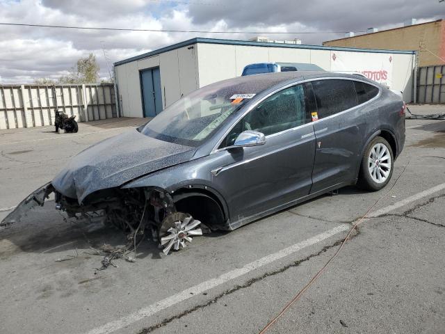TESLA MODEL X 2017 with VIN 5YJXCDE24HF044720 - Photo from auction