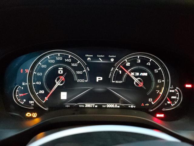 Photo 9 from auction – 2020 BMW X3 M COMPE with VIN 5YMTS0C08L9B85265