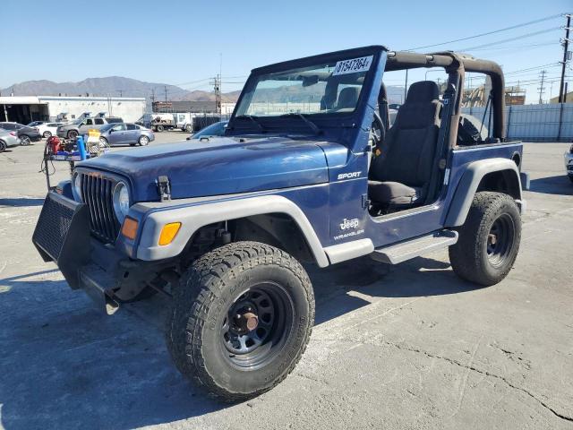 JEEP WRANGLER / 2003 with VIN 1J4FA49SX3P347652 - Photo from auction