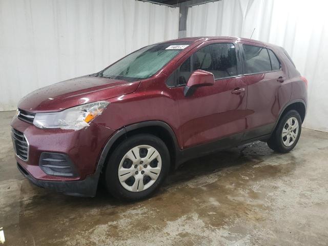 CHEVROLET TRAX LS 2017 with VIN 3GNCJKSB9HL223423 - Photo from auction