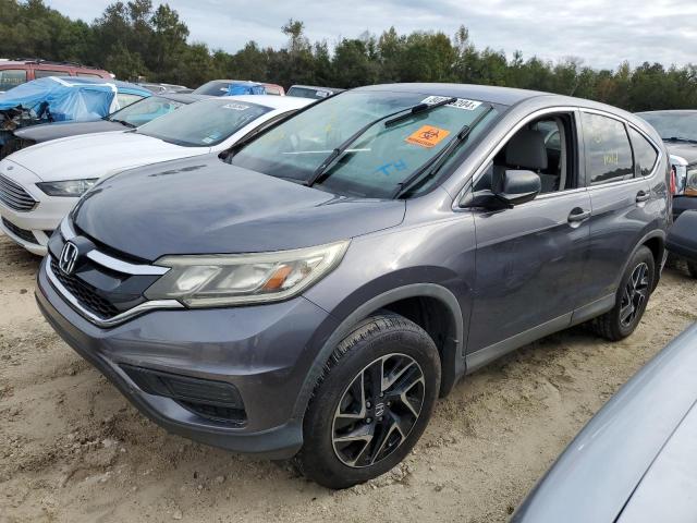 HONDA CR-V SE 2016 with VIN 2HKRM3H45GH544074 - Photo from auction