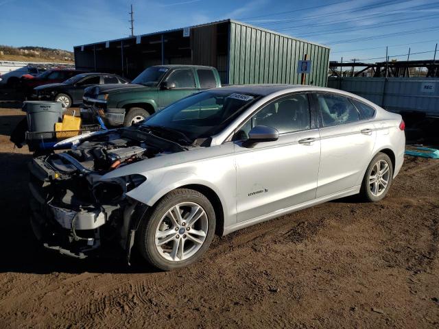 FORD FUSION SE 2018 with VIN 3FA6P0LU7JR138713 - Photo from auction