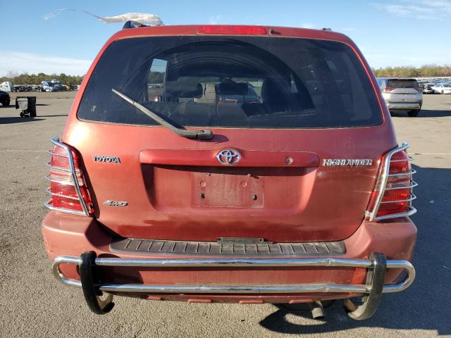 Photo 6 from auction – 2003 TOYOTA HIGHLANDER with VIN JTEHD21A530022991
