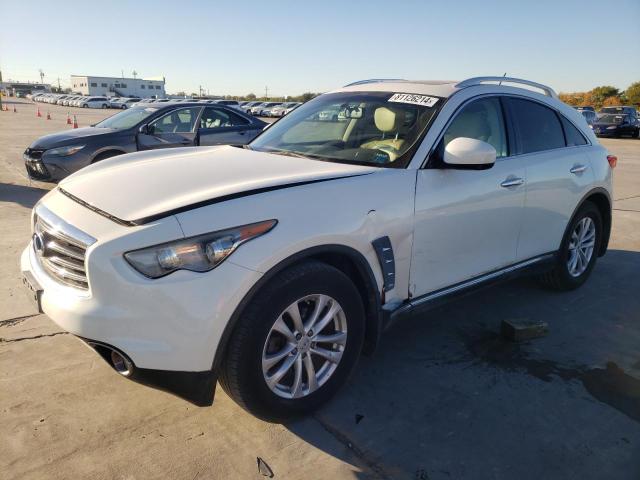 INFINITI FX37 2013 with VIN JN8CS1MW0DM171880 - Photo from auction