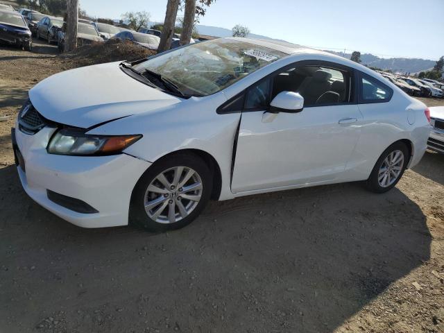 HONDA CIVIC EX 2012 with VIN 2HGFG3B85CH561368 - Photo from auction