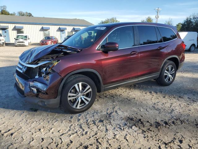 HONDA PILOT EXL 2016 with VIN 5FNYF6H50GB094879 - Photo from auction