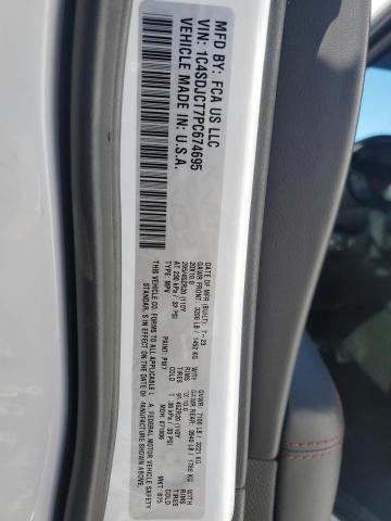 Photo 14 from auction – 2023 DODGE DURANGO R/ with VIN 1C4SDJCT7PC674695