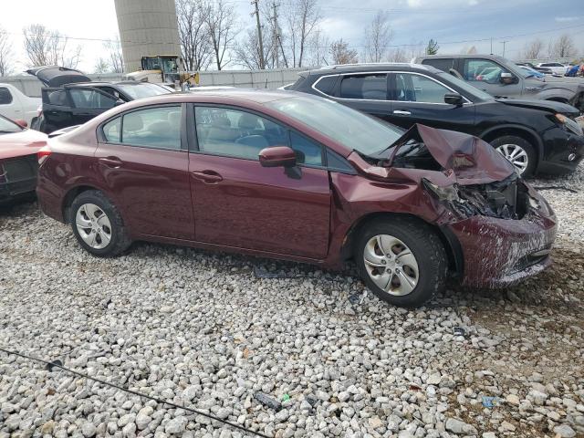 Photo 4 from auction – 2014 HONDA CIVIC LX with VIN 19XFB2F54EE049901