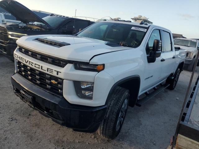 CHEVROLET SILVERADO 2021 with VIN 1GC4YME77MF196836 - Photo from auction