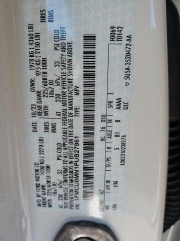 Photo 14 from auction – 2023 FORD ESCAPE ST with VIN 1FMCU0MN1PUB27961