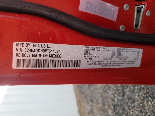 Photo 14 from auction – 2023 JEEP COMPASS TR with VIN 3C4NJDDN0PT511527