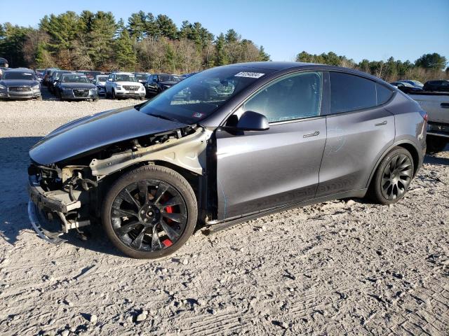 TESLA MODEL Y 2021 with VIN 5YJYGDEE1MF182048 - Photo from auction