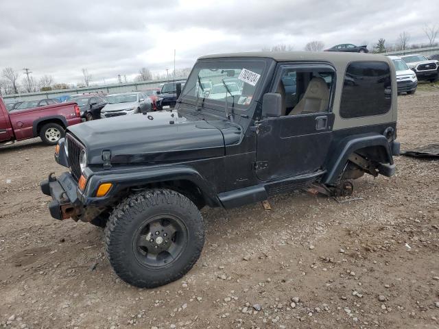 JEEP WRANGLER / 2000 with VIN 1J4FA59S2YP724522 - Photo from auction