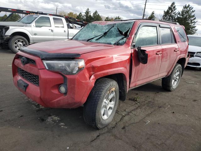 TOYOTA 4RUNNER SR 2018 with VIN JTEBU5JR3J5521768 - Photo from auction