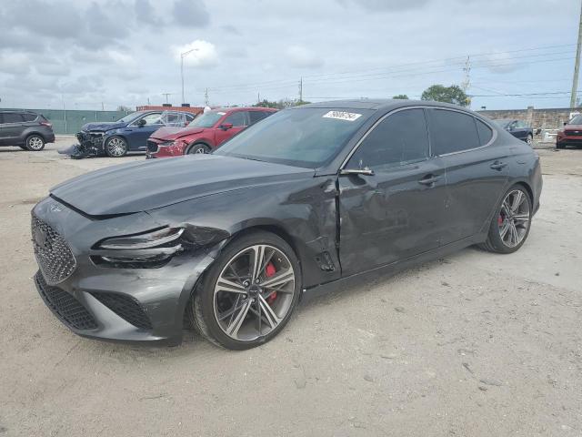 Photo 1 from auction – 2024 GENESIS G70 BASE with VIN KMTG34SC3RU137851