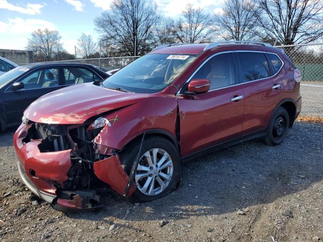 NISSAN ROGUE S 2015 with VIN KNMAT2MT5FP575884 - Photo from auction