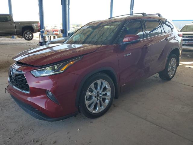 TOYOTA HIGHLANDER 2021 with VIN 5TDXBRCH1MS068647 - Photo from auction