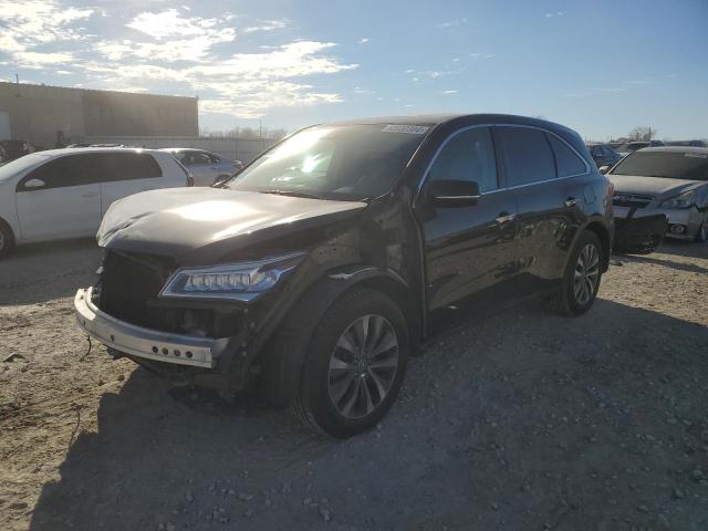 ACURA MDX TECHNO 2016 with VIN 5FRYD4H40GB060022 - Photo from auction
