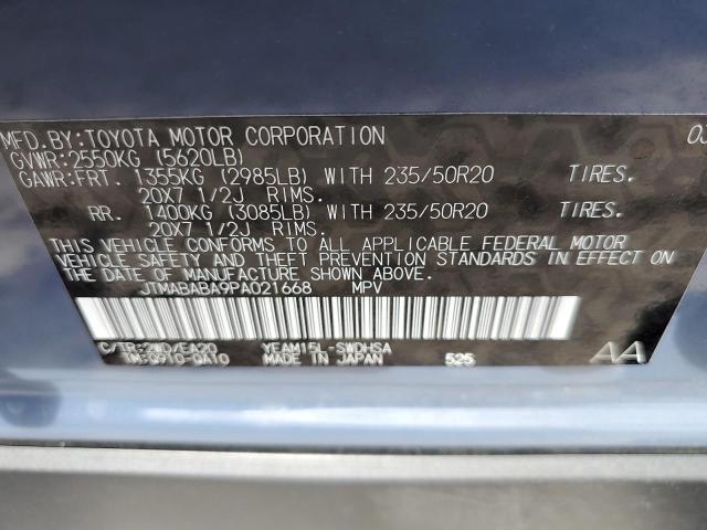 Photo 14 from auction – 2023 SUBARU SOLTERRA P with VIN JTMABABA9PA021668
