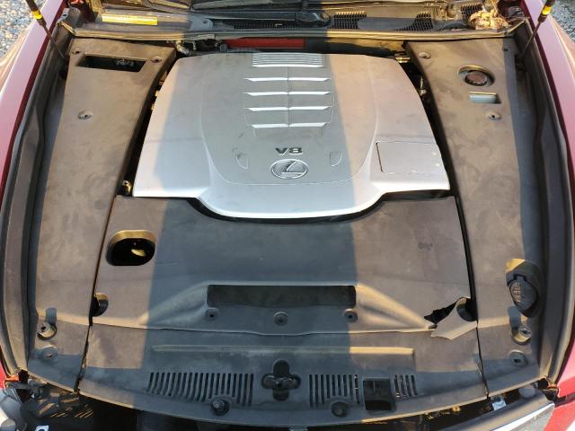 Photo 11 from auction – 2010 LEXUS LS 460 with VIN JTHBL5EF3A5097465
