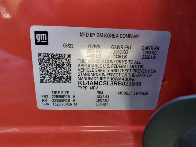 Photo 14 from auction – 2024 BUICK ENCORE GX with VIN KL4AMCSL3RB023849