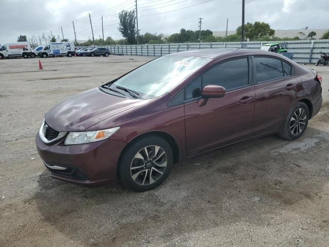 HONDA CIVIC EX 2014 with VIN 19XFB2F86EE014495 - Photo from auction