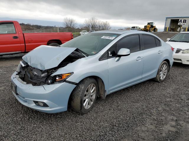 HONDA CIVIC EX 2012 مع رقم تعريف المركبة 2HGFB2F85CH549711 - صورة من المزاد