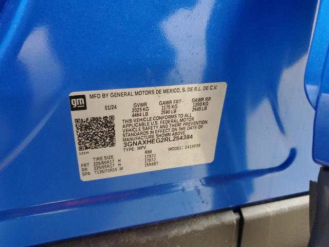 Photo 14 from auction – 2024 CHEVROLET EQUINOX LS with VIN 3GNAXHEG2RL254384