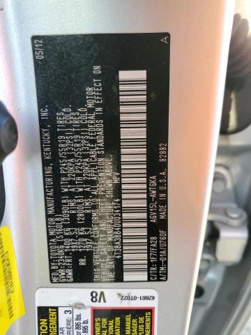 Photo 14 from auction – 2013 TOYOTA VENZA LE with VIN 4T3BA3BB4DU034174
