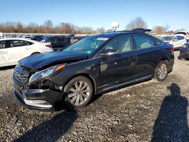 HYUNDAI SONATA HYB 2016 with VIN 5NPE34AFXGH360798 - Photo from auction