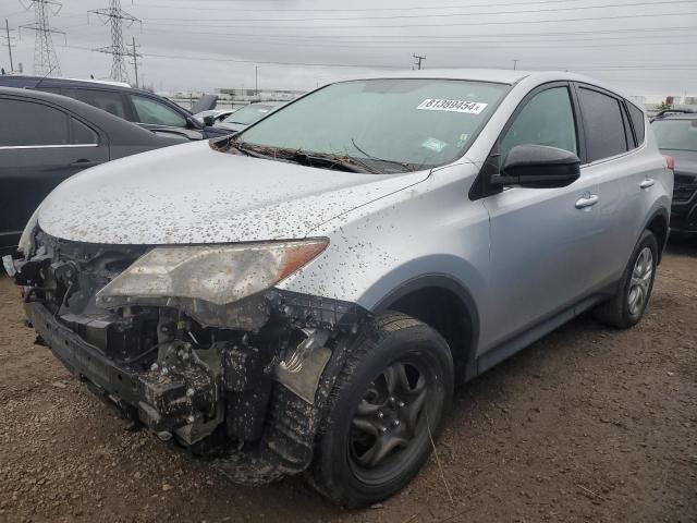 TOYOTA RAV4 LE 2015 with VIN 2T3ZFREV5FW186430 - Photo from auction