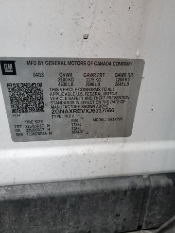 Photo 14 from auction – 2018 CHEVROLET EQUINOX LS with VIN 2GNAXREVXJ6317566