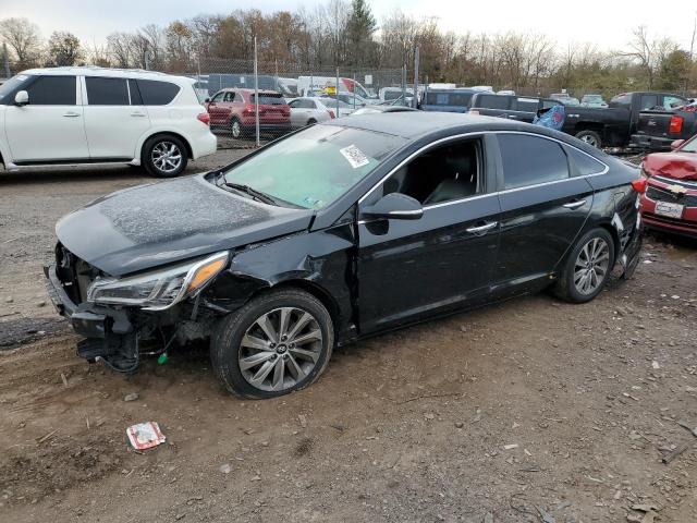 HYUNDAI SONATA 2017 with VIN 5NPE34AF7HH479992 - Photo from auction