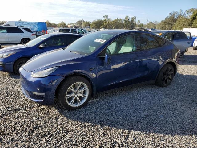 TESLA MODEL Y 2021 with VIN 5YJYGDEE9MF066239 - Photo from auction