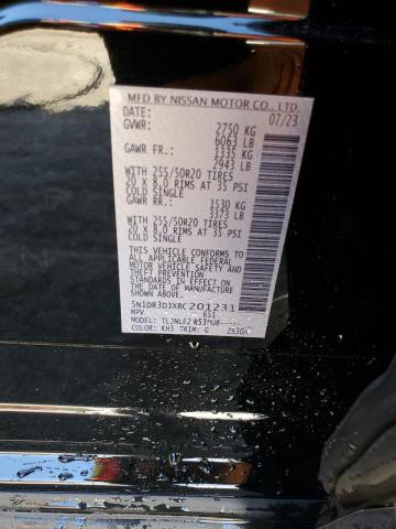 Photo 14 from auction – 2024 NISSAN PATHFINDER with VIN 5N1DR3DJXRC201231