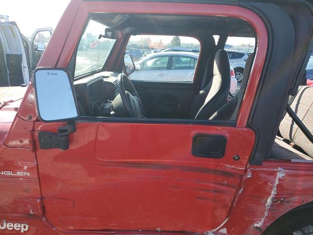 Photo 7 from auction – 2000 JEEP WRANGLER / with VIN 1J4FA29P0YP760123