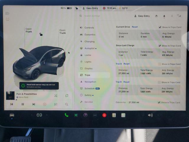 Photo 9 from auction – 2023 TESLA MODEL Y with VIN 7SAYGDEE9PA028935