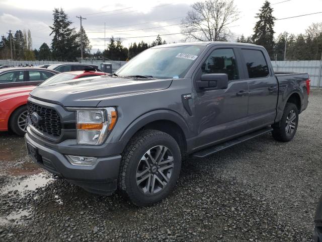 FORD F150 SUPER 2021 with VIN 1FTEW1EP2MFA54077 - Photo from auction