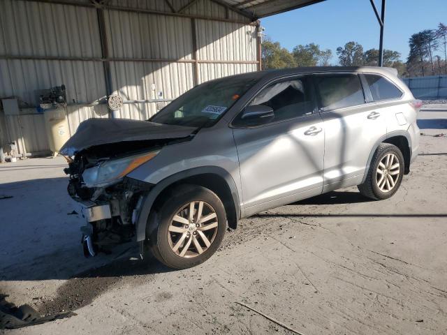TOYOTA HIGHLANDER 2015 with VIN 5TDBKRFH8FS143563 - Photo from auction