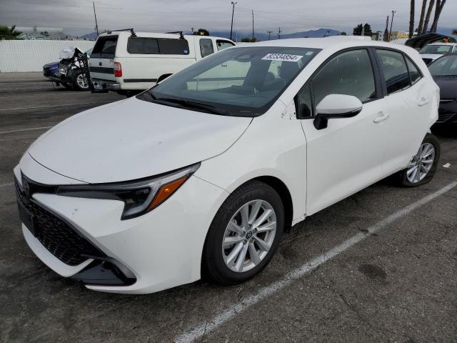 TOYOTA COROLLA SE 2023 with VIN JTND4MBE9P3205827 - Photo from auction